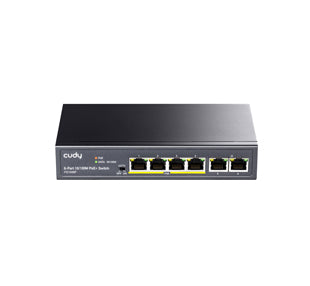 CUDY5 - Switch 4 ports PoE+