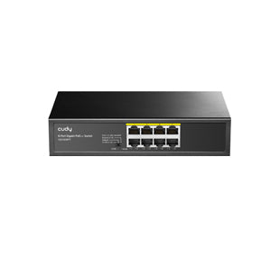 CUDY10 - Switch 8 ports Gigabit PoE+