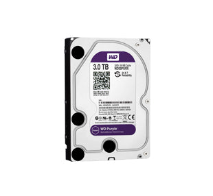 HDD 3TB - Disque dur 3Tb pour vidéosurveillance Western Digital Purple