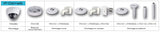IP-DOME6 - Caméra IP dôme 3MP avec fonctions intelligentes