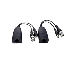 BALUN RJ45 - Pour raccorder les caméras sur du câble UTP catégorie 5, catégorie 6